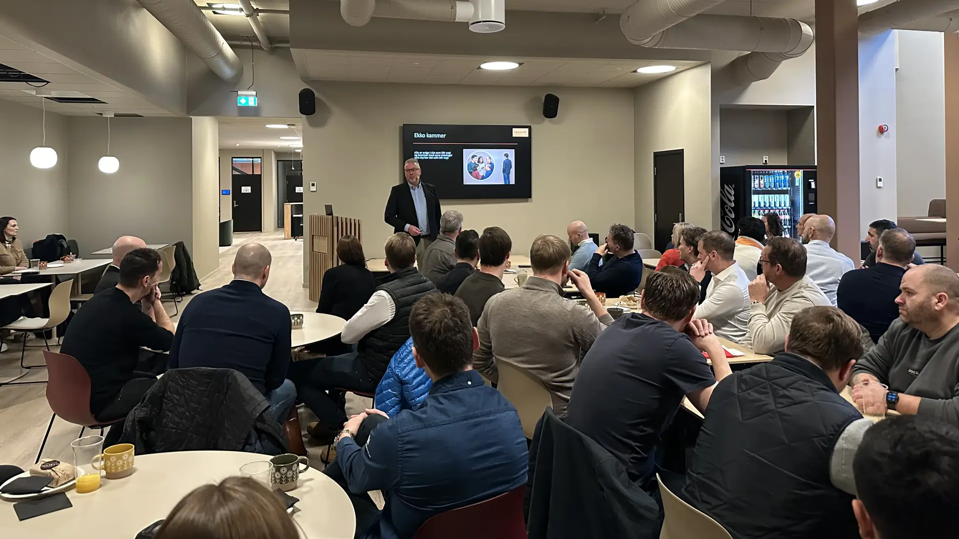 Stemningsbilde fra partnertreff med lokale samarbeidspartnere